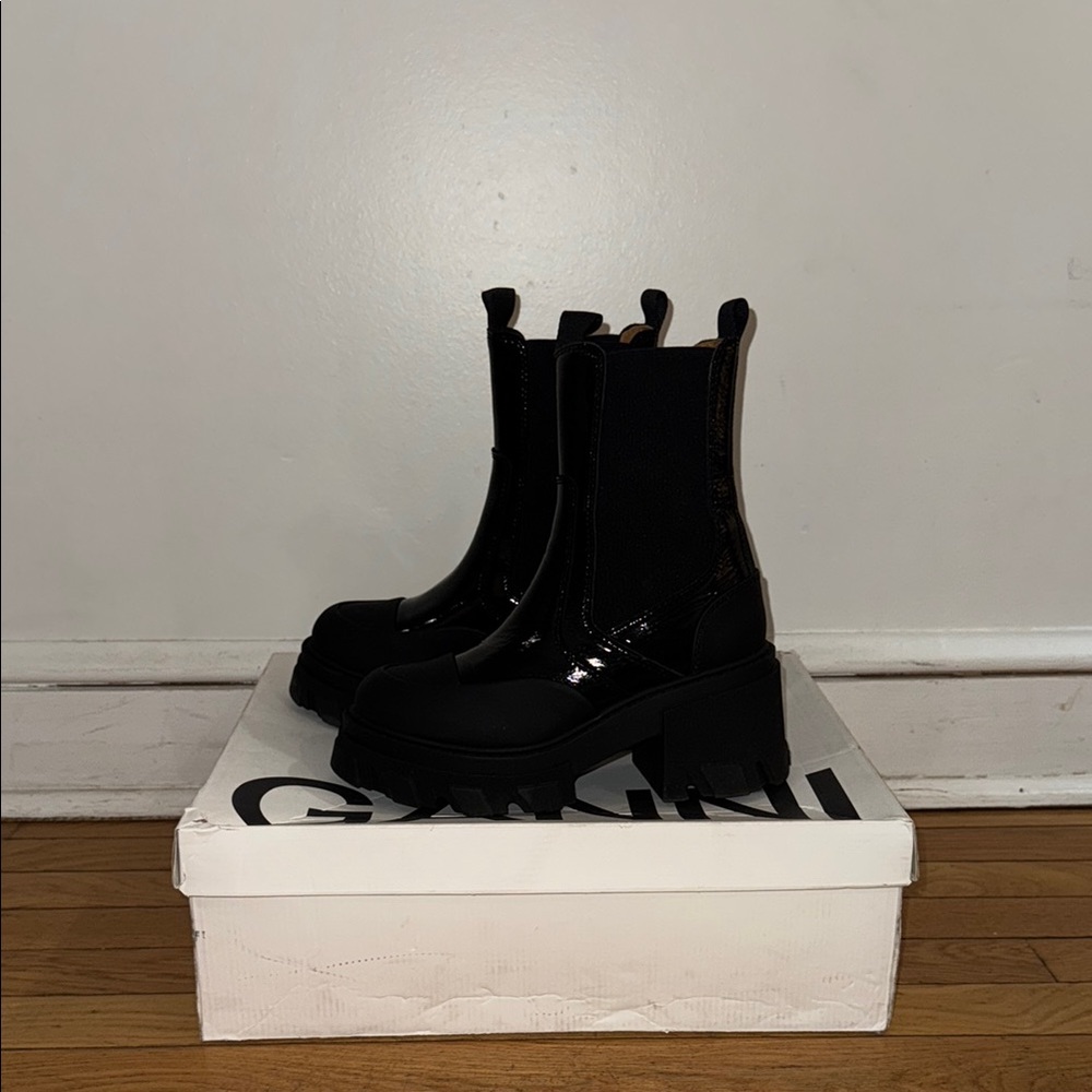 Ganni Black Women's Boots
